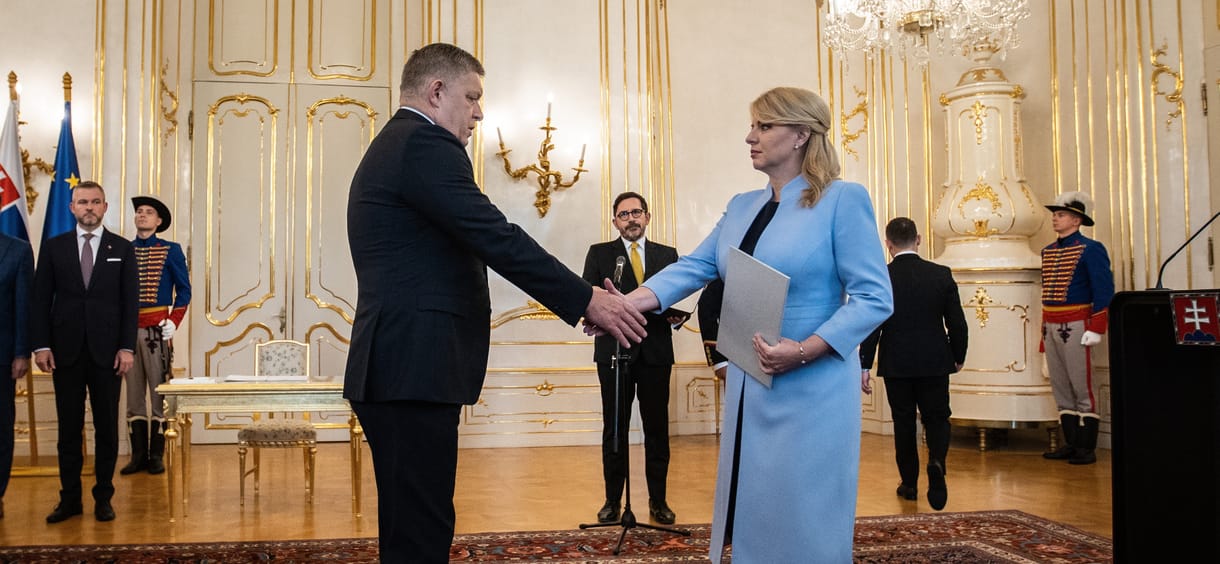 Kinevezték az új szlovák kormány tagjait, Robert Fico negyedjére töltheti be a miniszterelnöki posztot
