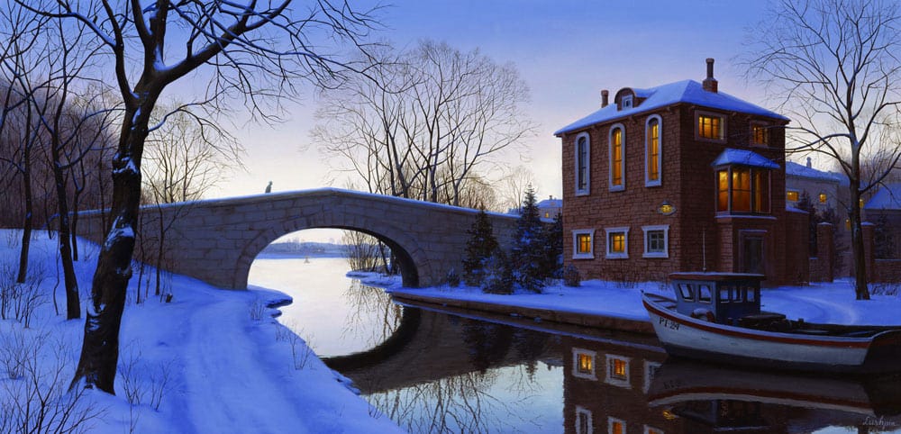 Evgeny Lushpin képein életre kelti a behavazott tájat