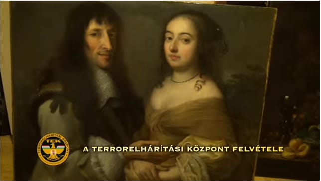 Egy kőbányai lakásból kerültek elő a Münchenből lopott festmények - videó