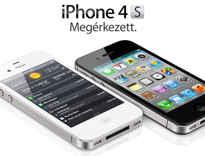 Megérkezett és megrendelhető a várva-várt iPhone 4S