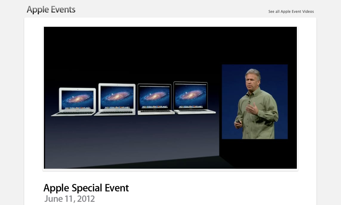 Megnézhető a teljes tegnapi Apple bejelentés videón