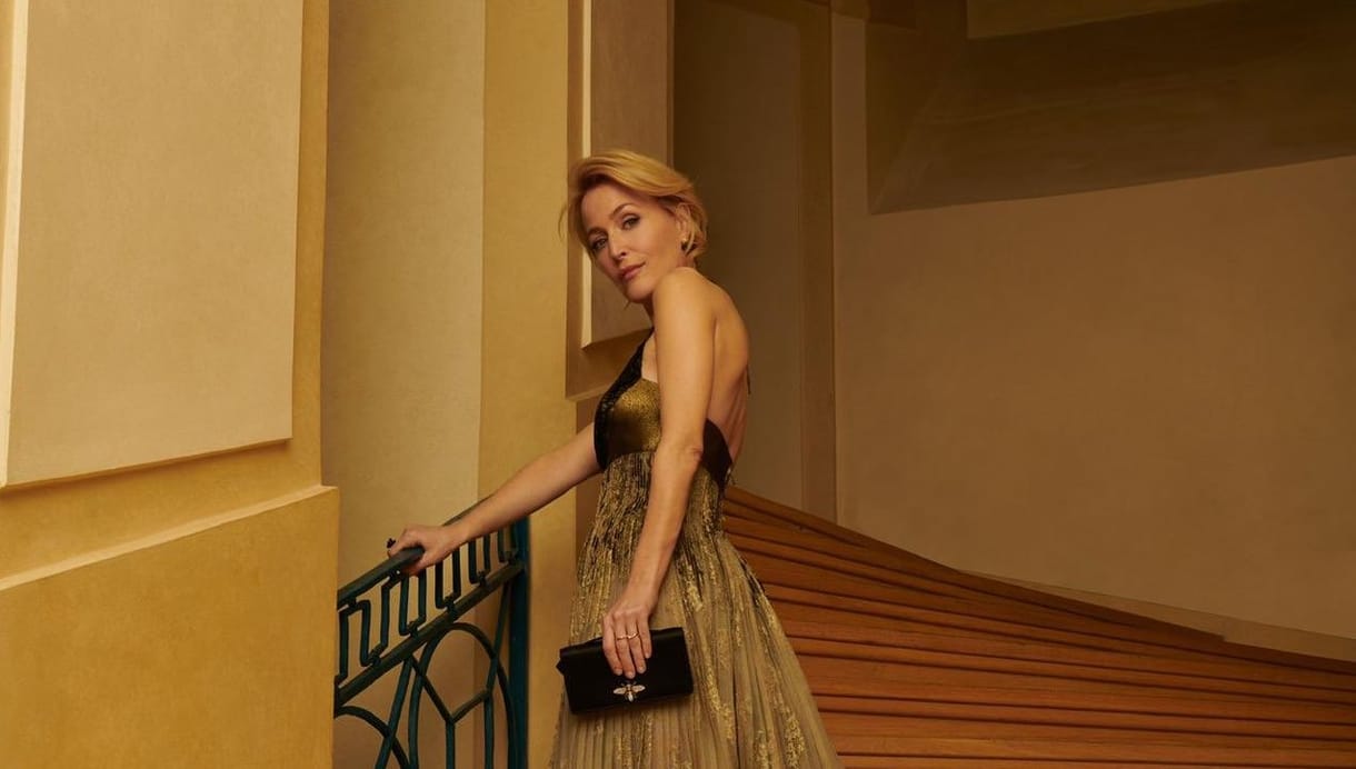 Gillian Anderson volt a legkellemetlenebb időzónában a Golden Globe-on