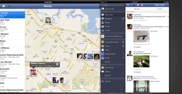 Már a Facebook iPad alkalmazása is támogatja a Retina Display kijelzőt