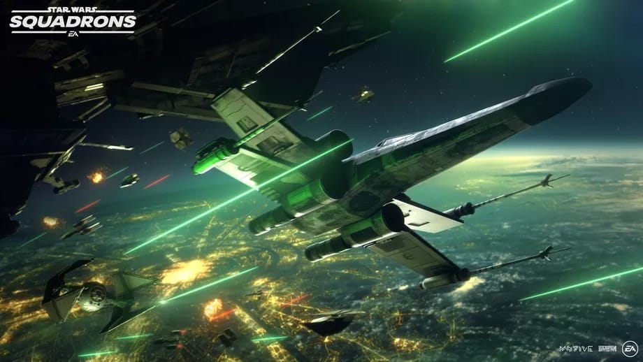 Megjött az új Star Wars-játék trailere, lenyűgöző látványt ígér a Squadrons