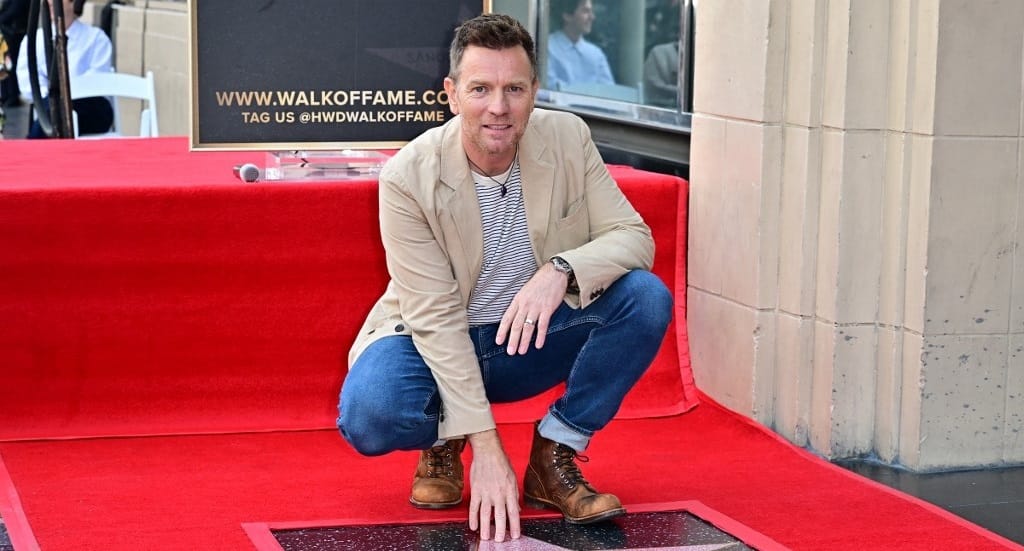 Ewan McGregor csillagot kapott a hollywoodi Hírességek Sétányán