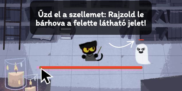 Egy aranyos böngészős játék van ma a Google-kereső főoldalán