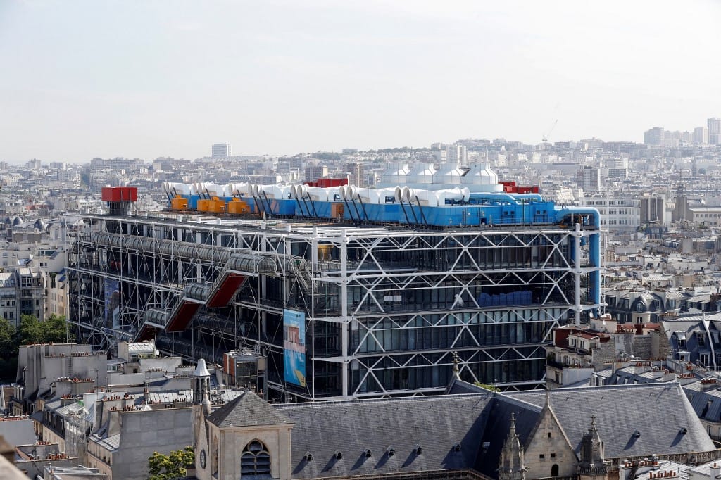 Jövőre négy évre bezár a párizsi Pompidou Központ