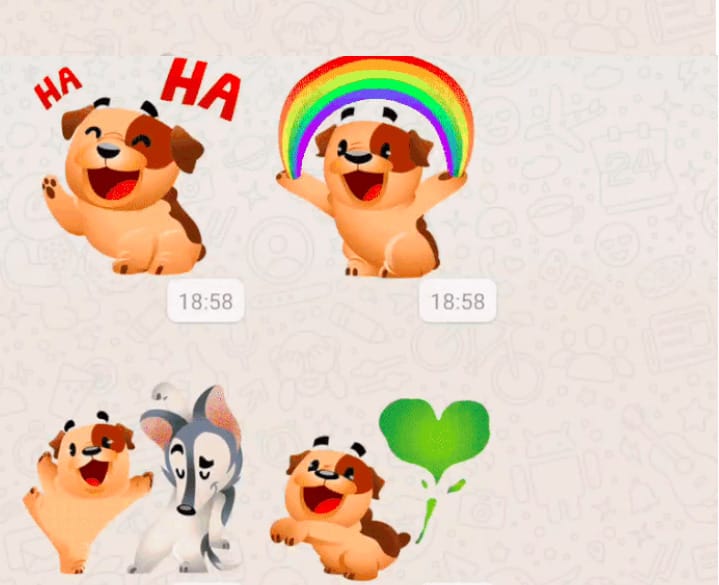 Animált matricákat villantott a WhatsApp