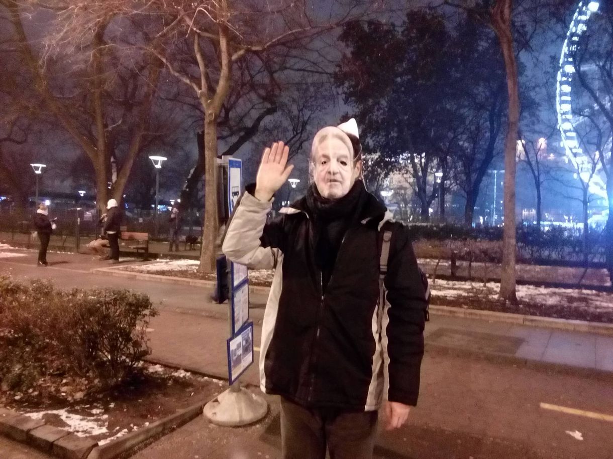 Hollik István a tüntetésekről: Soros
