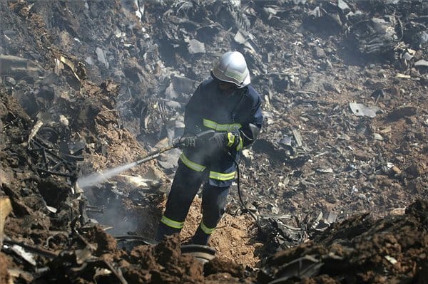 Sokkoló képsorok az iráni légikatasztrófáról