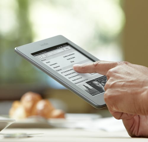 Európába jön az Amazon Kindle Touch