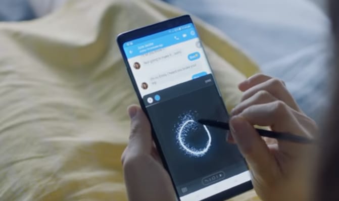 Videó: Itt a Samsung hivatalos bemutatója a Galaxy Note8-ról