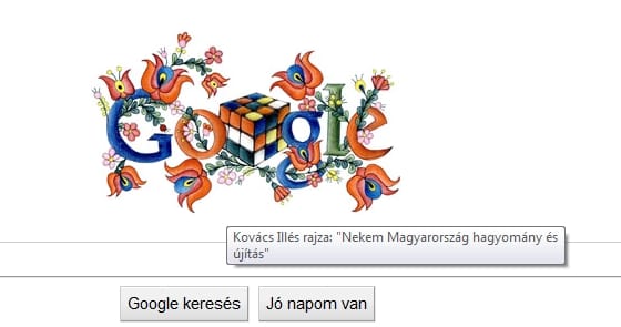 Egy 14 éves magyar diák rajzolta a Google mai logóját