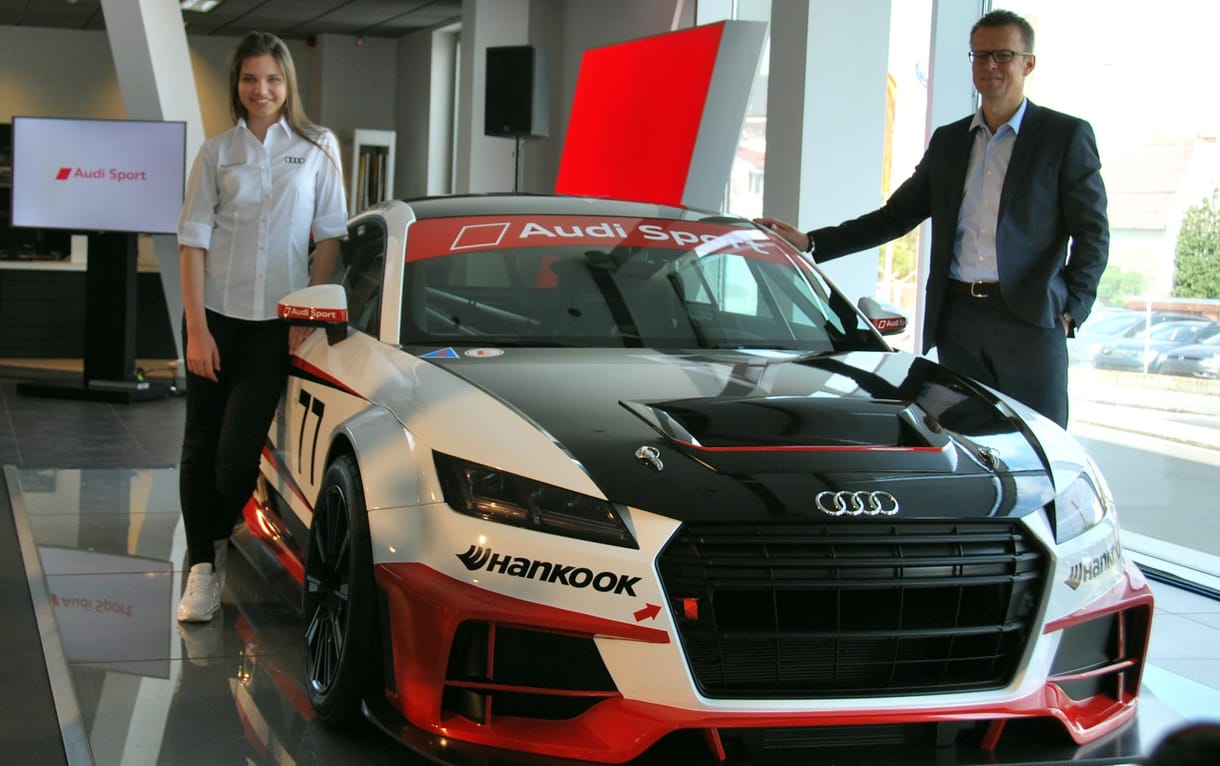 Magyar tinilányt választott versenyzőjének az Audi