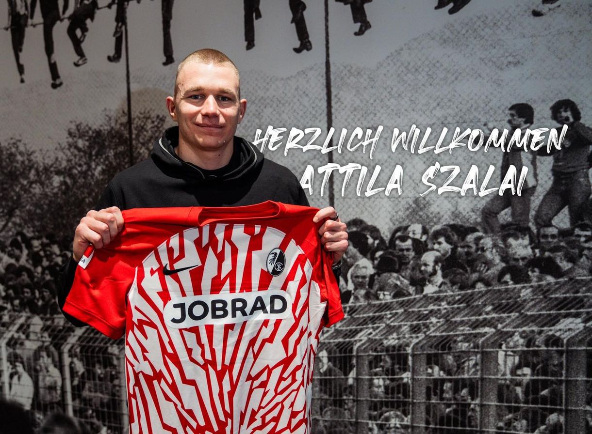 Szalai Attila Freiburgban már tudta, amit a csapata még nem, hogy marad kölcsönben az ellenfélnél