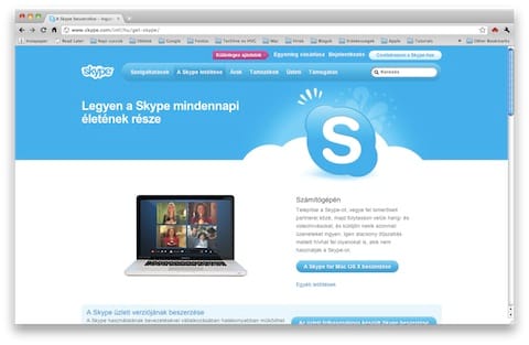 Itt a Skype 5.2 OS X-re!