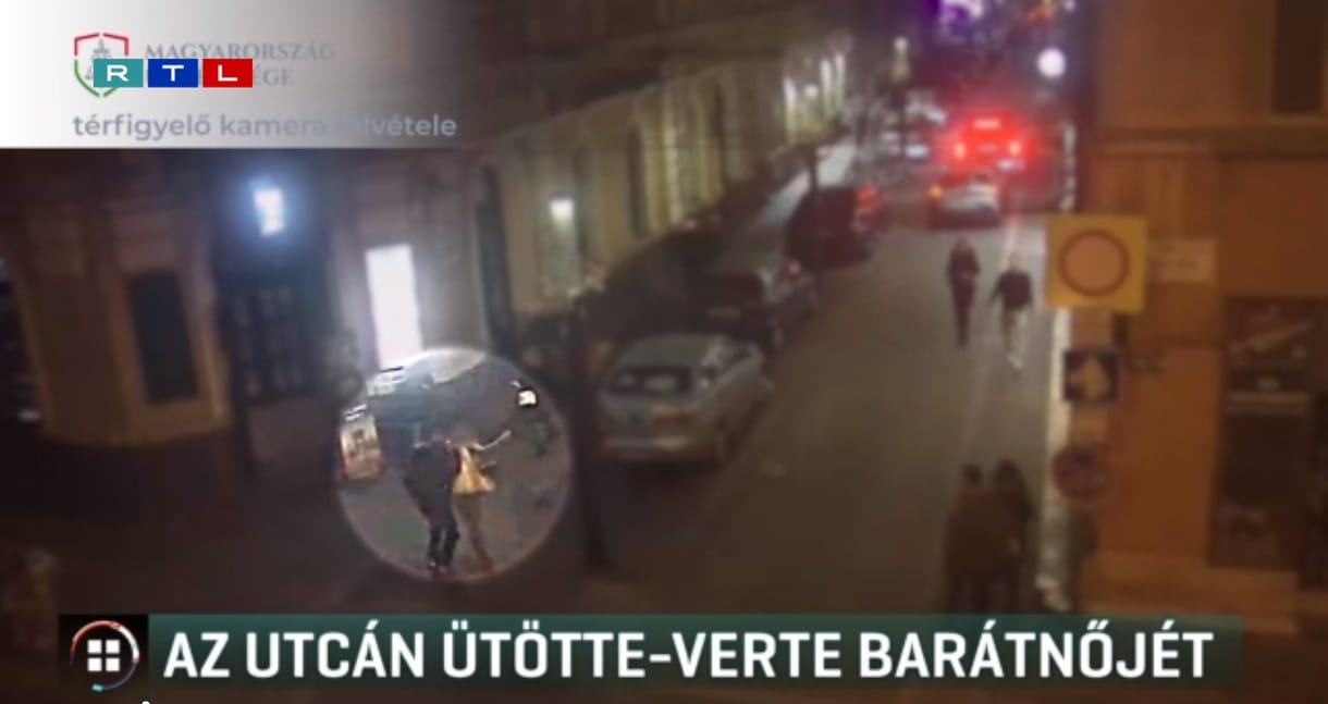 Nyomkövetővel a lábán bántalmazta a barátnőjét a nyílt utcán, felfüggesztett börtönre ítélték - videó
