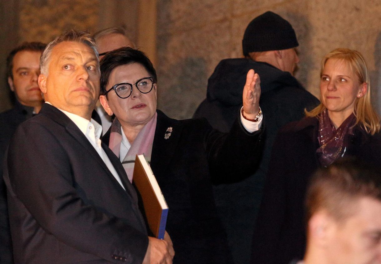 Orbán Krakkóban éjszakázik