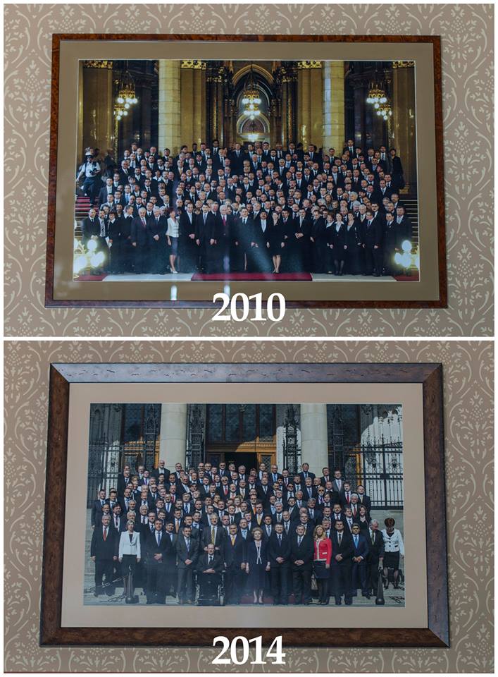 Előtte-utána fotót posztolt Orbán Viktor