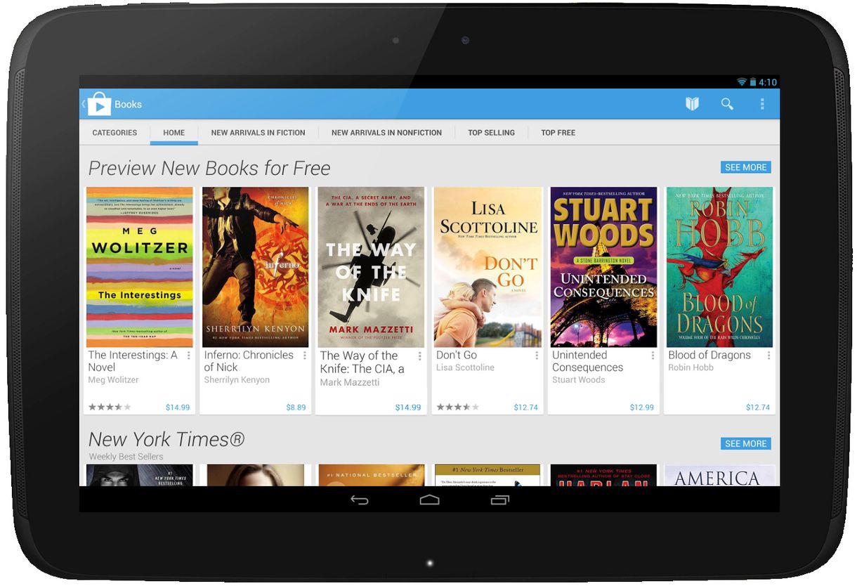Androidosok, itt az új Google Play