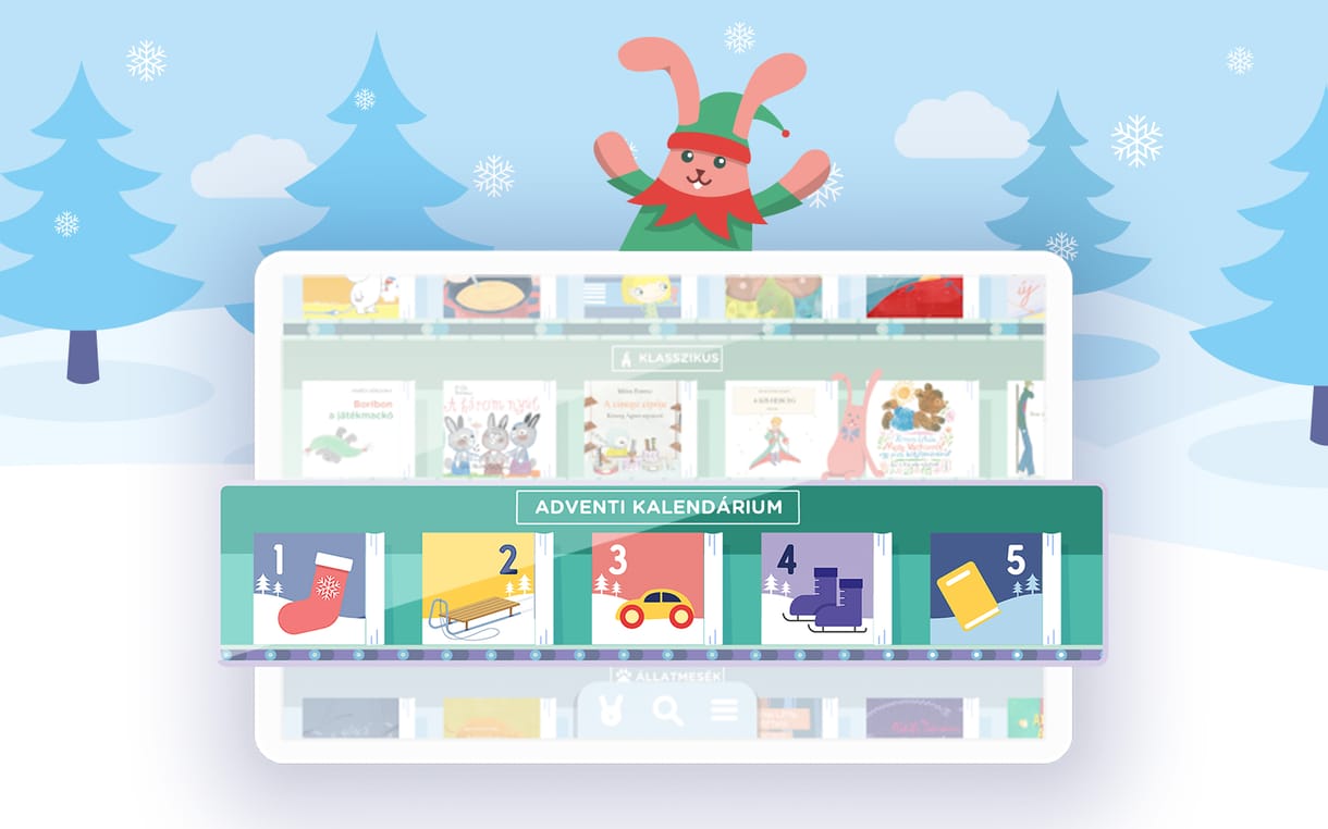 Ingyenessé tesz egy-egy mesét karácsonyig mindennap a BOOKR Kids