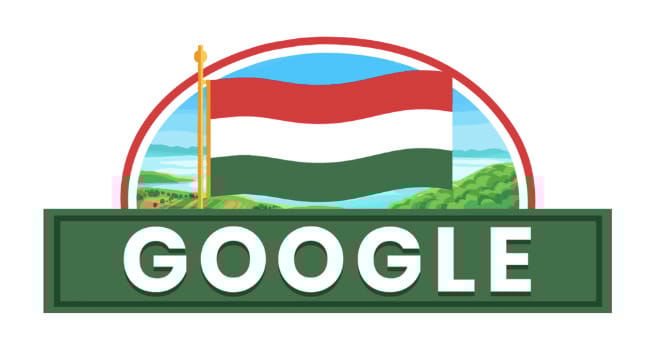 Az államalapítás ünnepe: magyar zászló lobog ma a Google kereső főoldalán