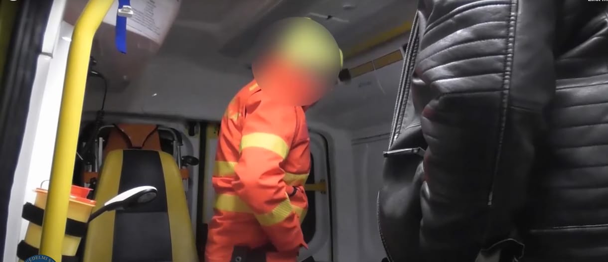 Már az ügyészségnél van annak a mentősnek az ügye, aki 70 ezret lopott betegszállítás közben