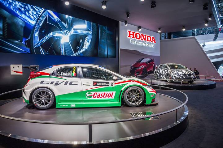 Honda, Citroen: a WTCC csúcsgépei a Genfi Autószalonon - fotók