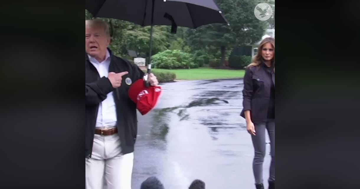 Ázni hagyta feleségét Donald Trump Floridában – videó