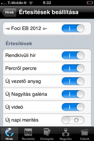 Kövesse iPhone-ján a foci-Eb eseményeit!
