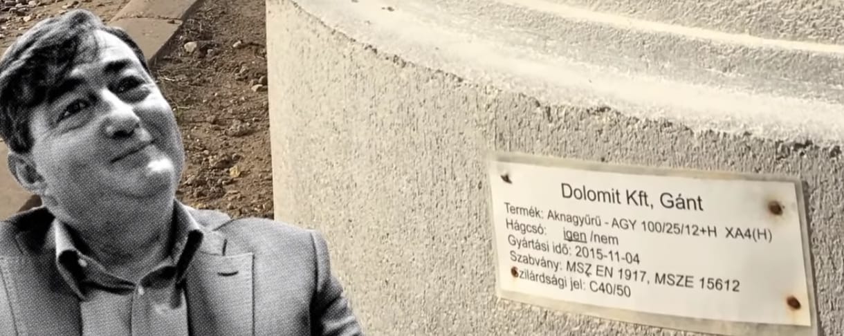 Orbán apja cégének termékeit Mészárosék munkálatainál fotózták le 