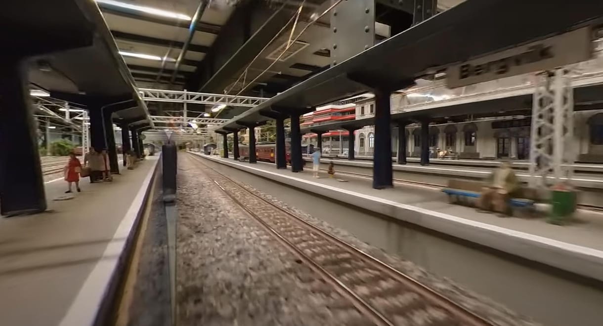 Egyórás panorámafelvétel készült a világ legnagyobb modellvasútjáról