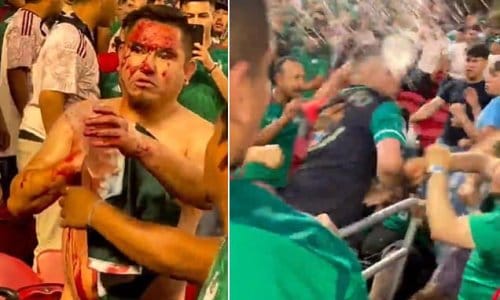 Egy mexikói szurkoló mellkason szúrt egy másikat az aranykupa döntöjén