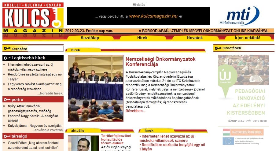 A médiatörvényre hivatkozva meszelt el egy megyei lapot az OVB 