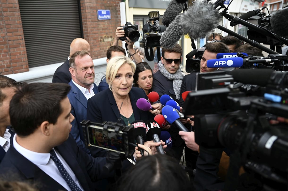 Le Monde: Marine Le Pen lemond