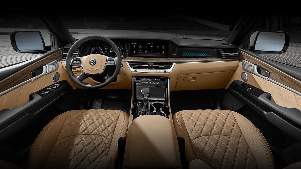 Ez a belsőtér nem egy Bentley-é, hanem egy Kia-é
