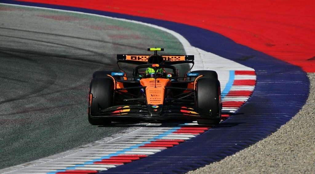 McLaren-uralom Spielbergben: Norris rajtolhat az élről, Piastri harmadik lett az időmérőn