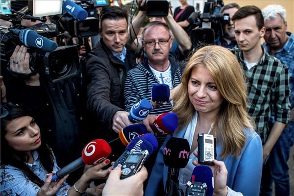 Nagyot nyert Szlovákiában az ellenzéki összefogás elnökjelöltje