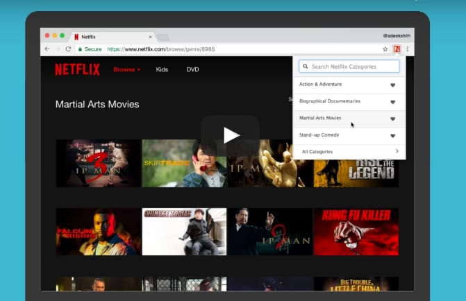 Titkos kategóriák a Netflixen? Így találhatja meg ezeket