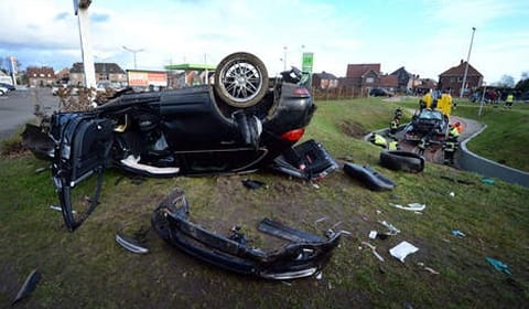 Halálos száguldással végződött két banda balhéja Belgiumban - videó