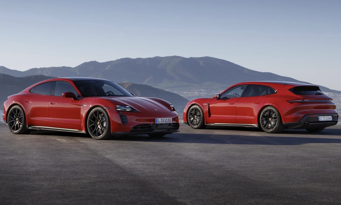 598 elektromos lóerővel támad a vadonatúj Porsche Taycan GTS