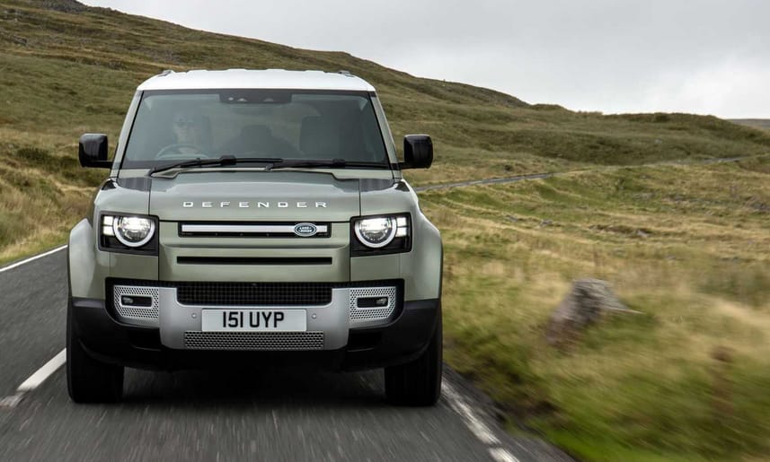 Kipufogógáz helyett tiszta víz: itt a hidrogénes Land Rover Defender