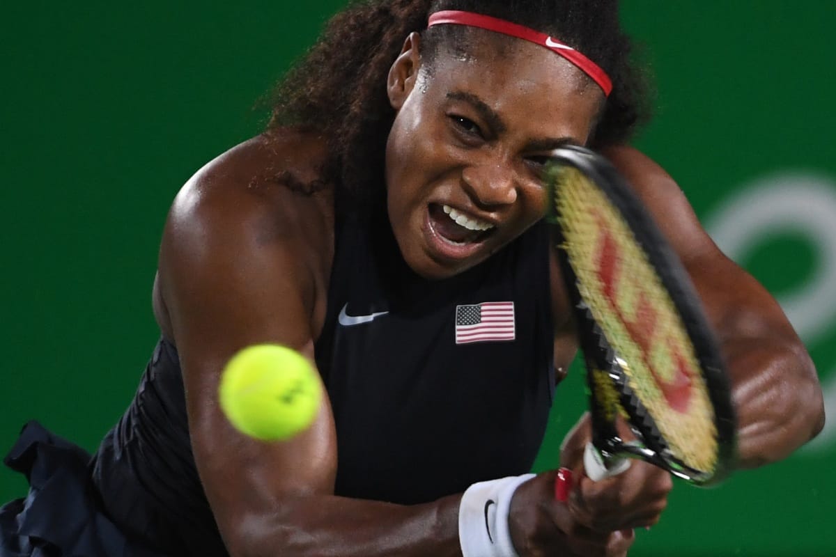 Serena Williams kislányával pózol a Vogue címlapján