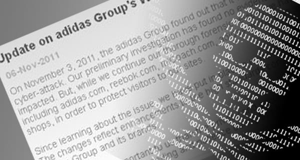 Feltörték az Adidas weboldalát