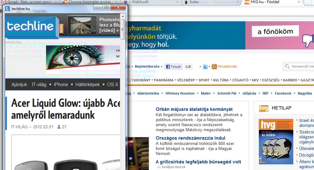 Jelenítse meg újszerűen kedvenc weboldalait!