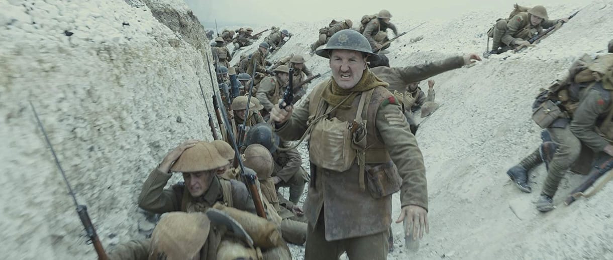 A tíz Oscarra jelölt 1917 mesterkurzusnak remek, háborús filmnek csak jó