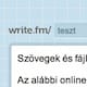 Szövegek és fájlok online megosztása, a legegyszerűbb módon