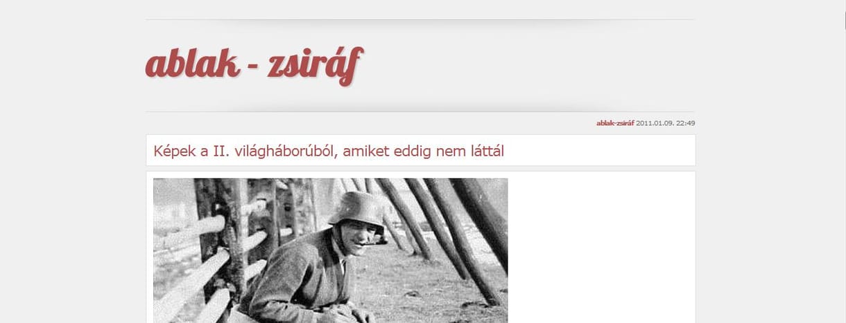 Vicces képek a második világháborúból