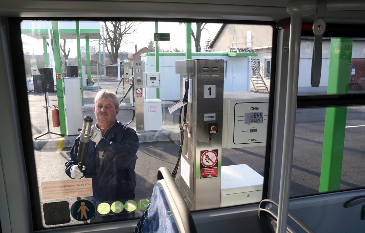 Egy kicsit könnyebb lesz CNG-kutat találni jövő évtől Budapesten