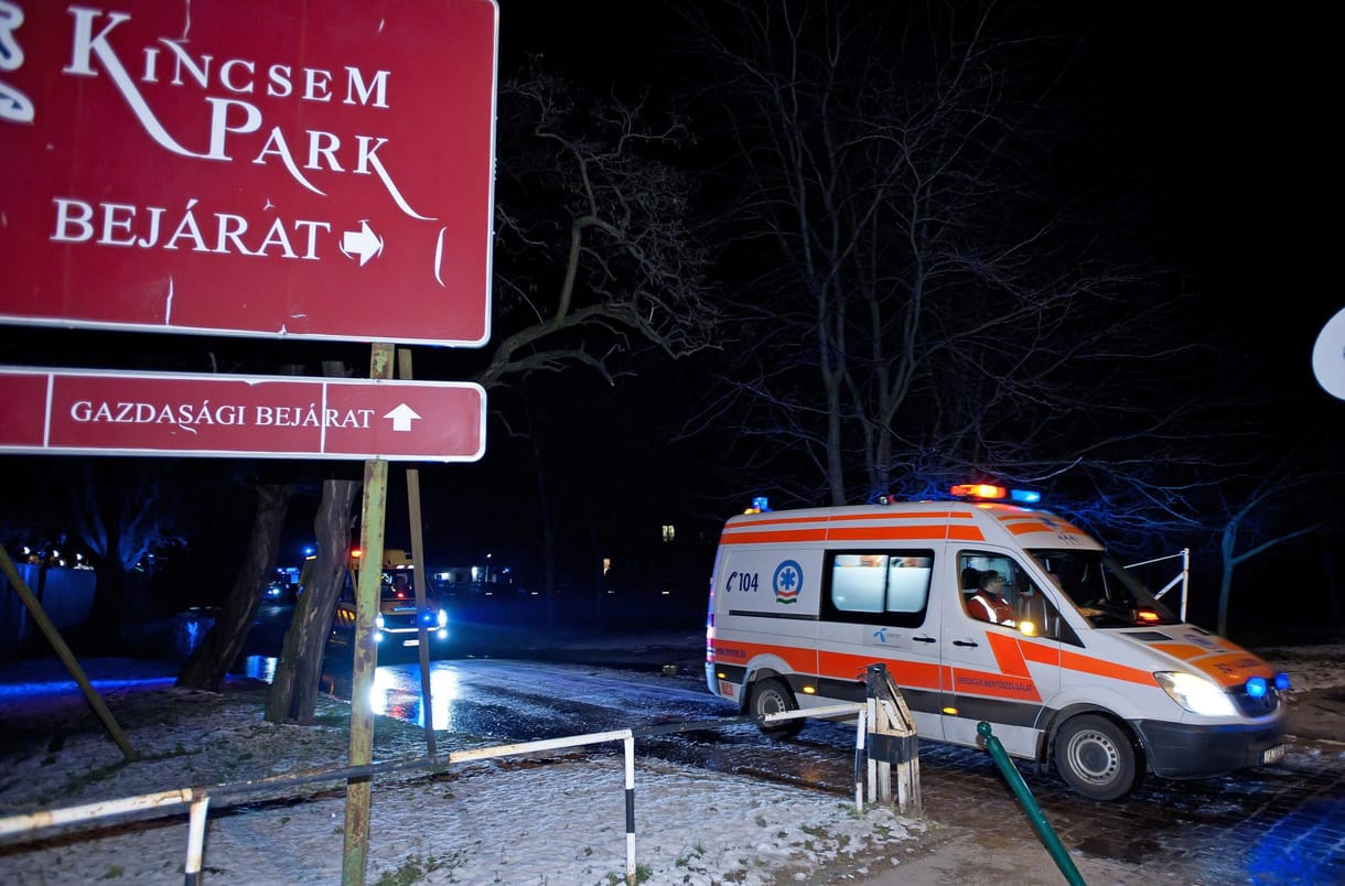 Tűz ütött ki a Kincsem Parkban - fotók